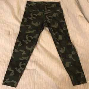 green camo leggings